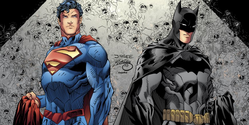 batman et superman qui combattent ensemble