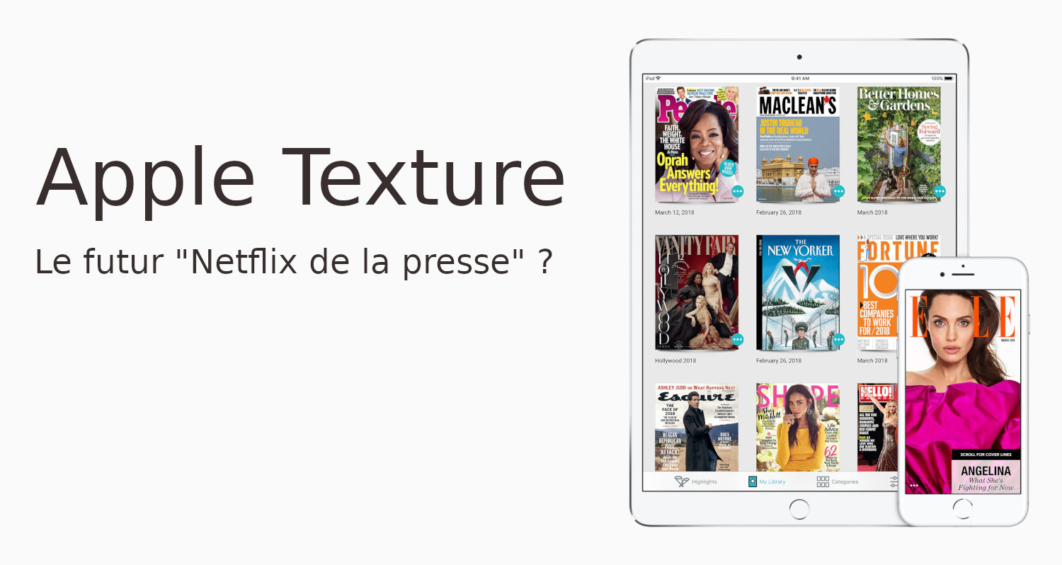 Apple Texture le Netflix de la presse