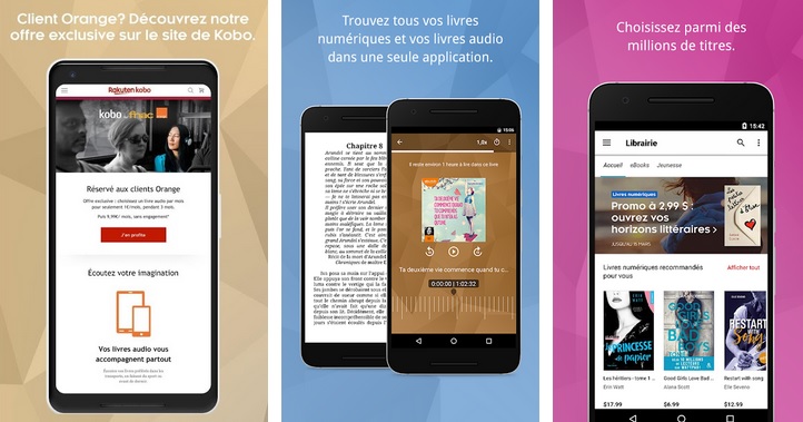 Application Kobo By Fnac Android