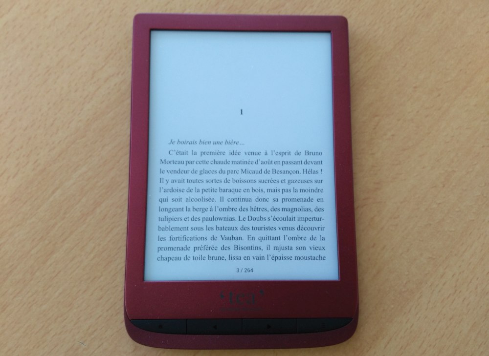 review ereader Tea Touch Lux 4