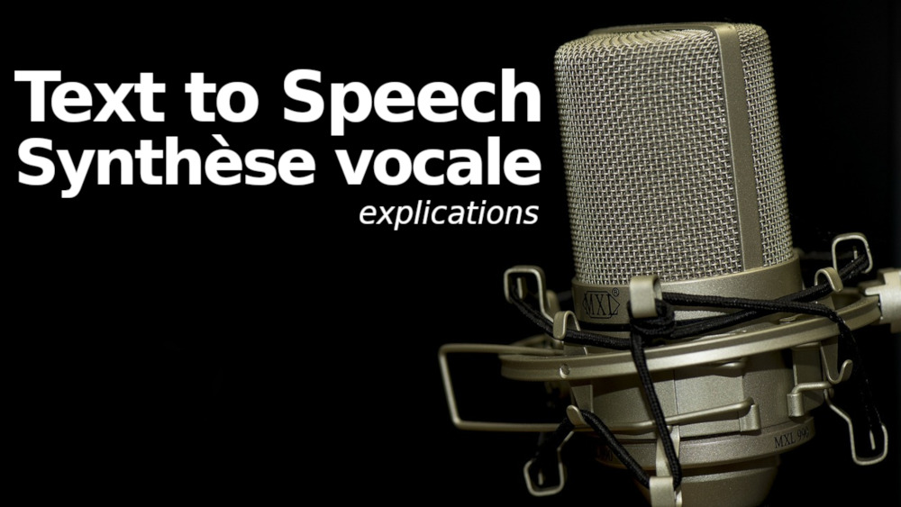 test to speech explications