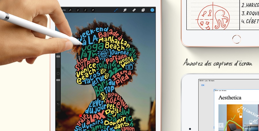 On peut utiliser un stylet avec l'iPad Mini de 2019