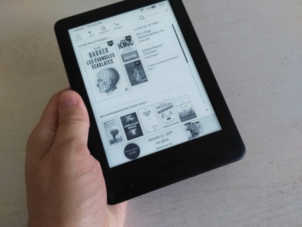 Test  Kindle (2019) : une liseuse incontournable qui ne se démode pas  - Les Numériques