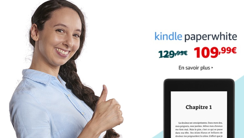 liseuse Kindle Paperwhite en promotion