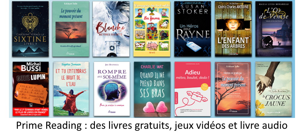 prime reading livre gratuit