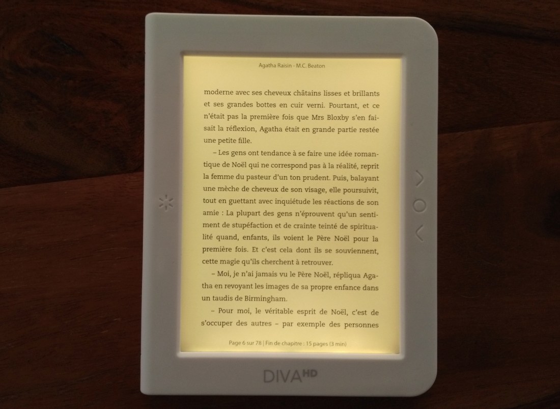 ereader bookeen diva hd