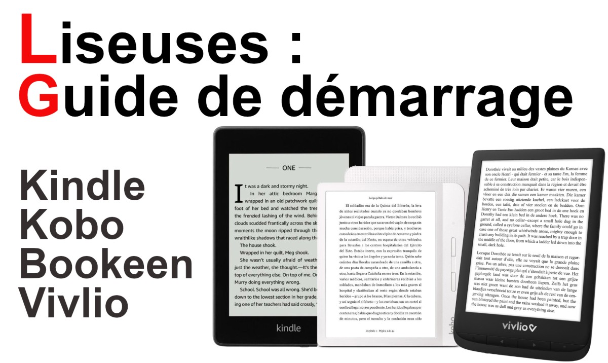 liseuse Kindle: comment ça marche? Le guide de démarrage.