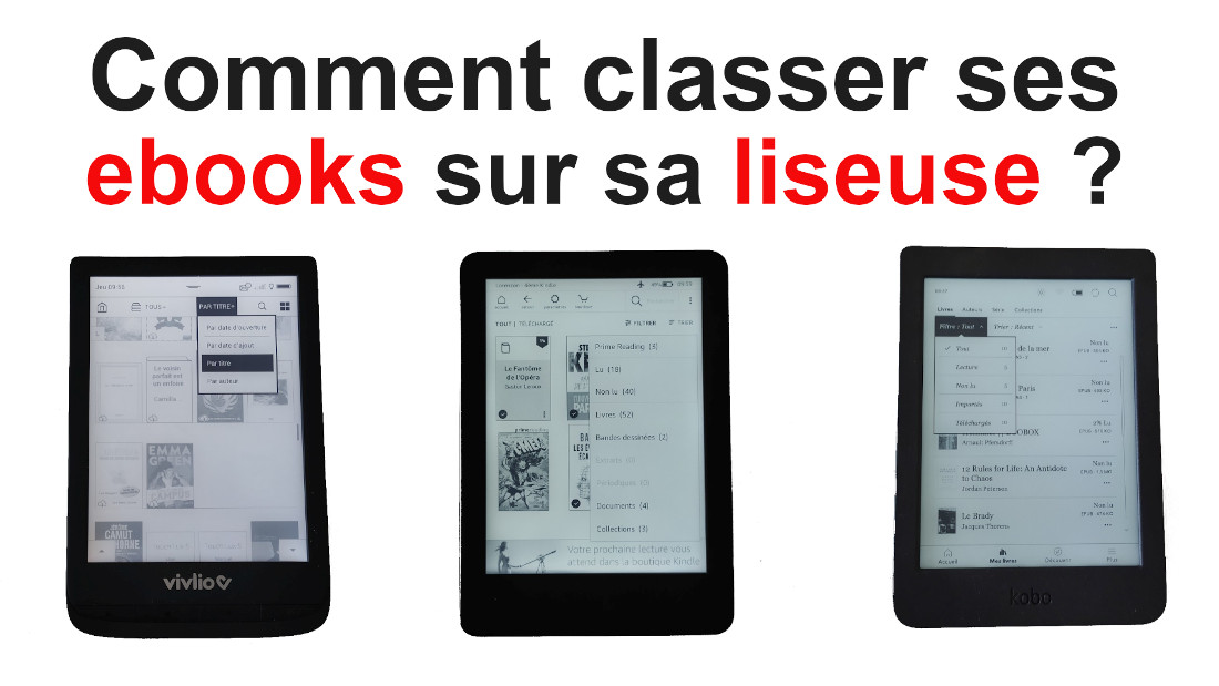 comment classer ses ebooks sur sa liseuse