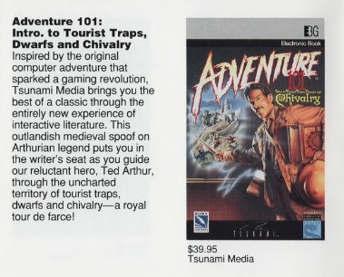 livre aventure jeu data discman