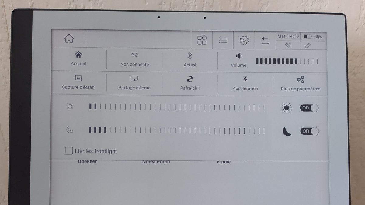 Test de la Bookeen Notéa : liseuse, tablette, bloc-notes… Le tout