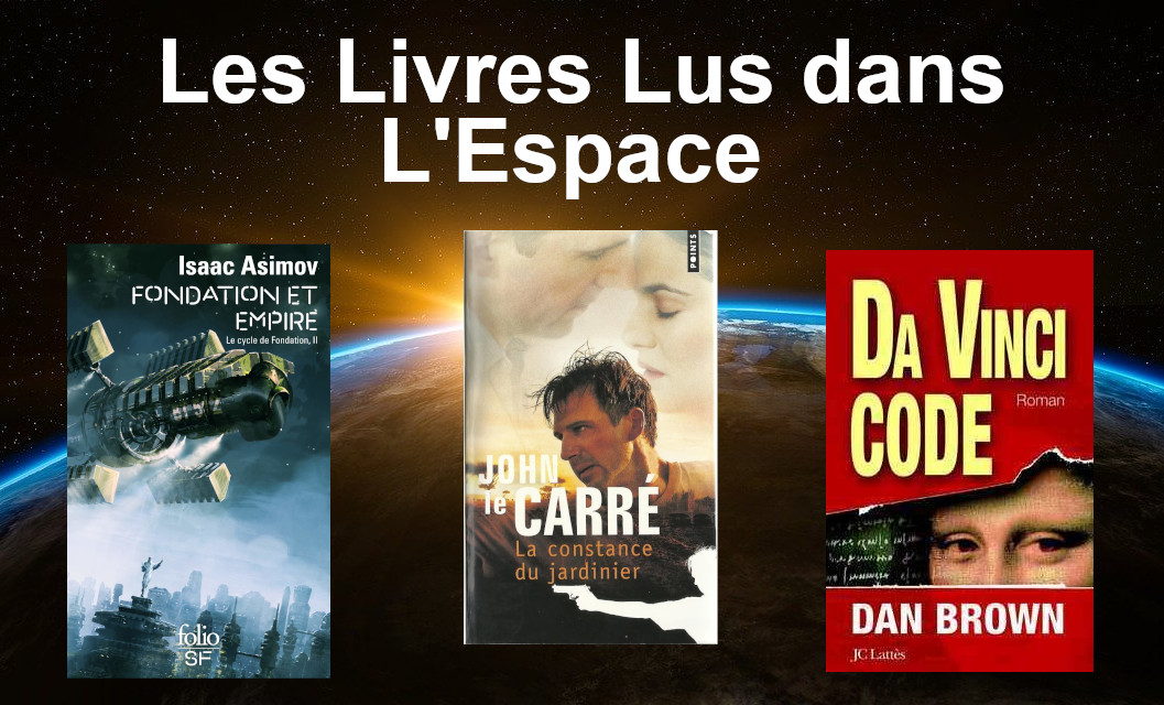 livres lus dans l'espace et l'ISS