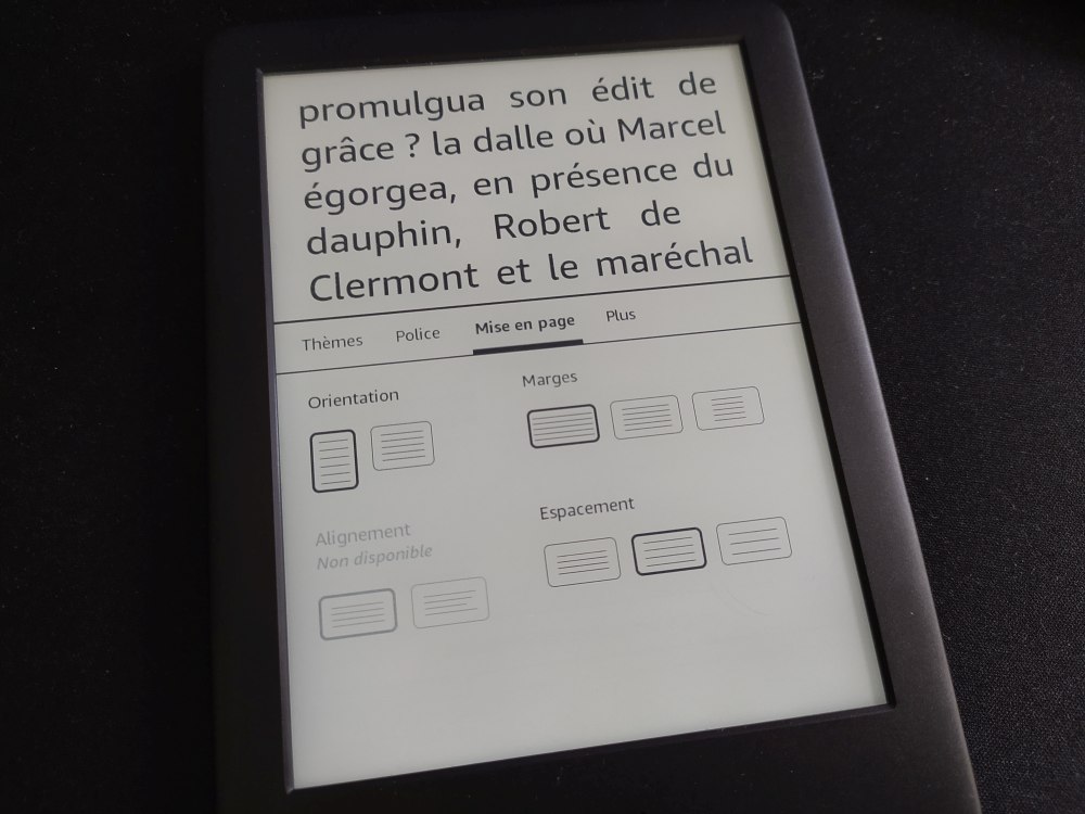 mise à jour kindle interface 2021