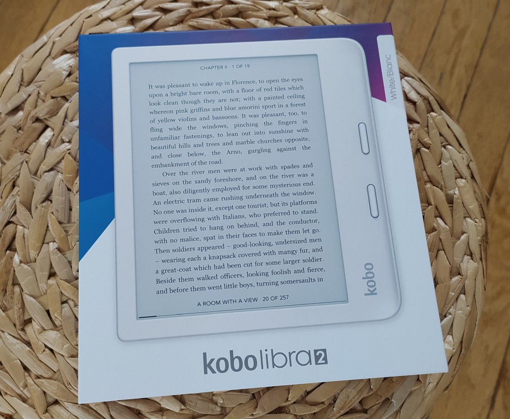 packaging kobo libra 2