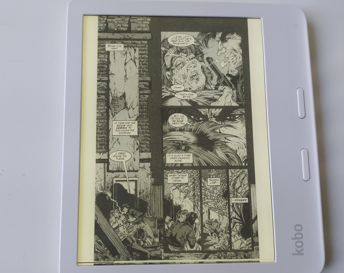 test kobo libra 2 paramètres bd