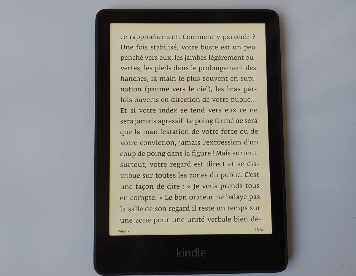 test kindle paperwhite
