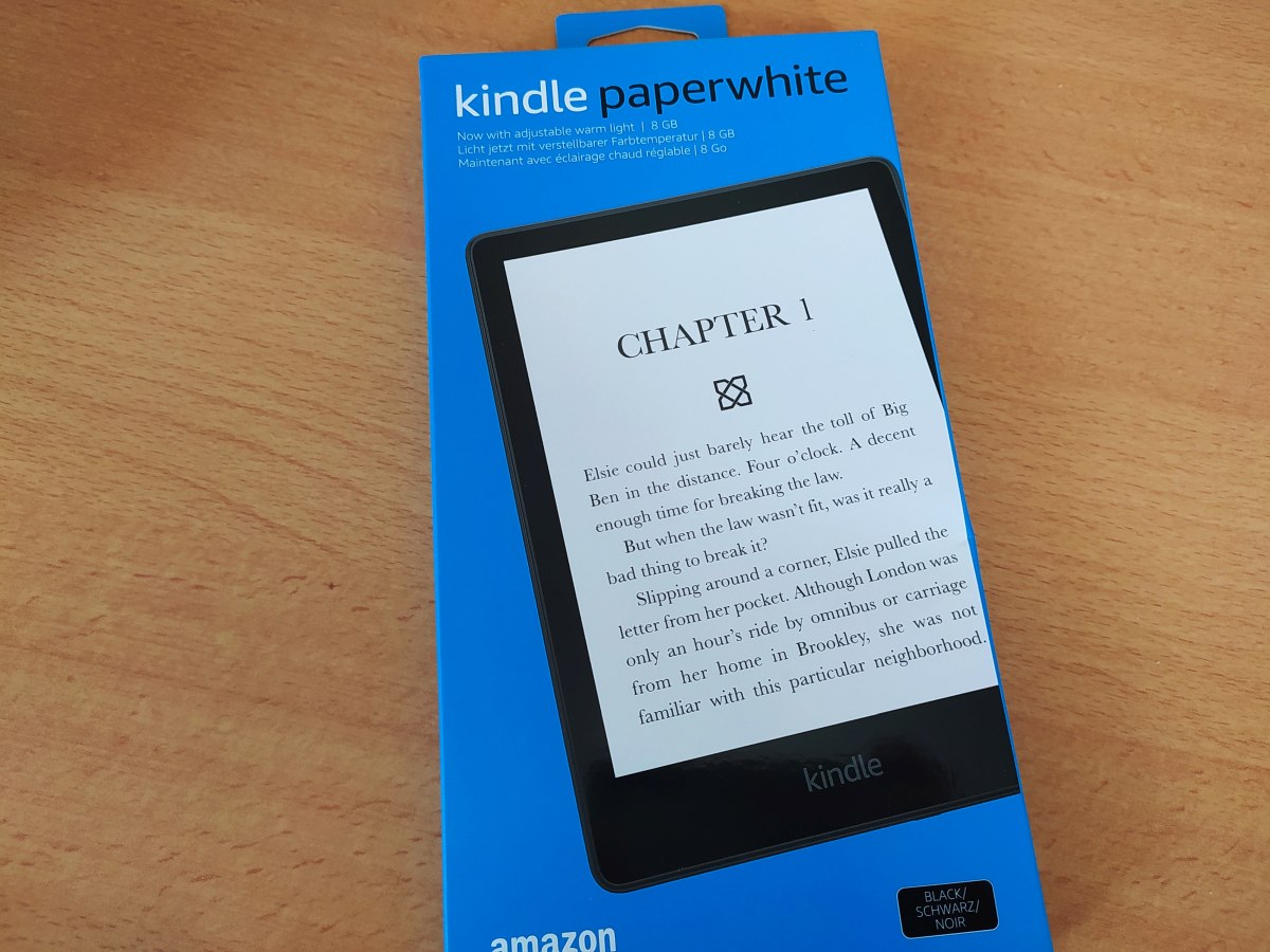 test kindle paperwhite