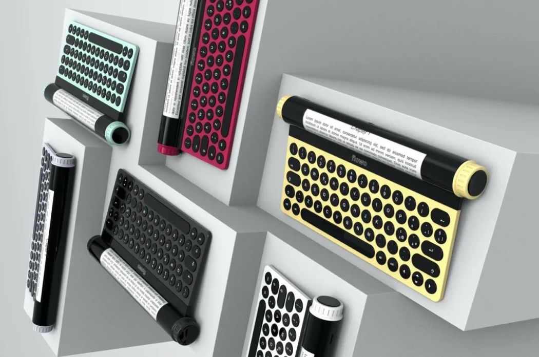 Flowo typewriter : un concept de machine à écrire moderne