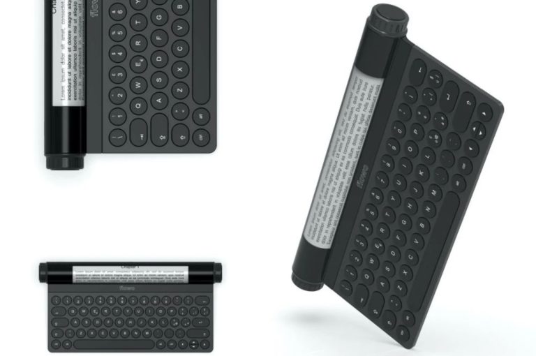 Flowo Flowo typewriter : un concept de machine à écrire moderne