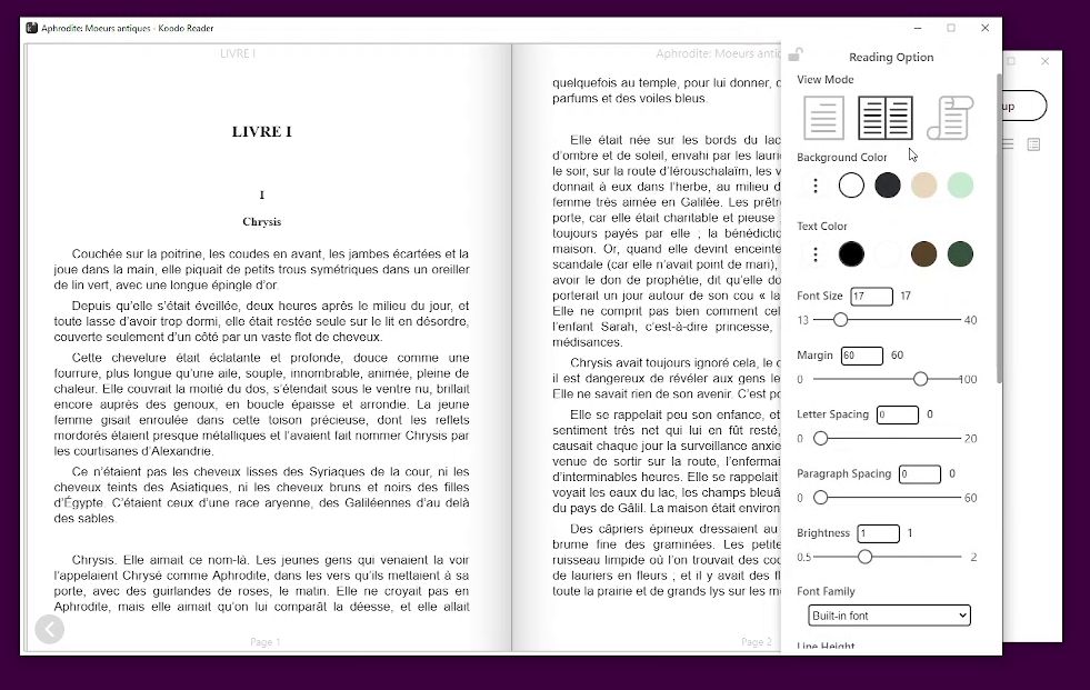 kodoo reader logiciel ebook