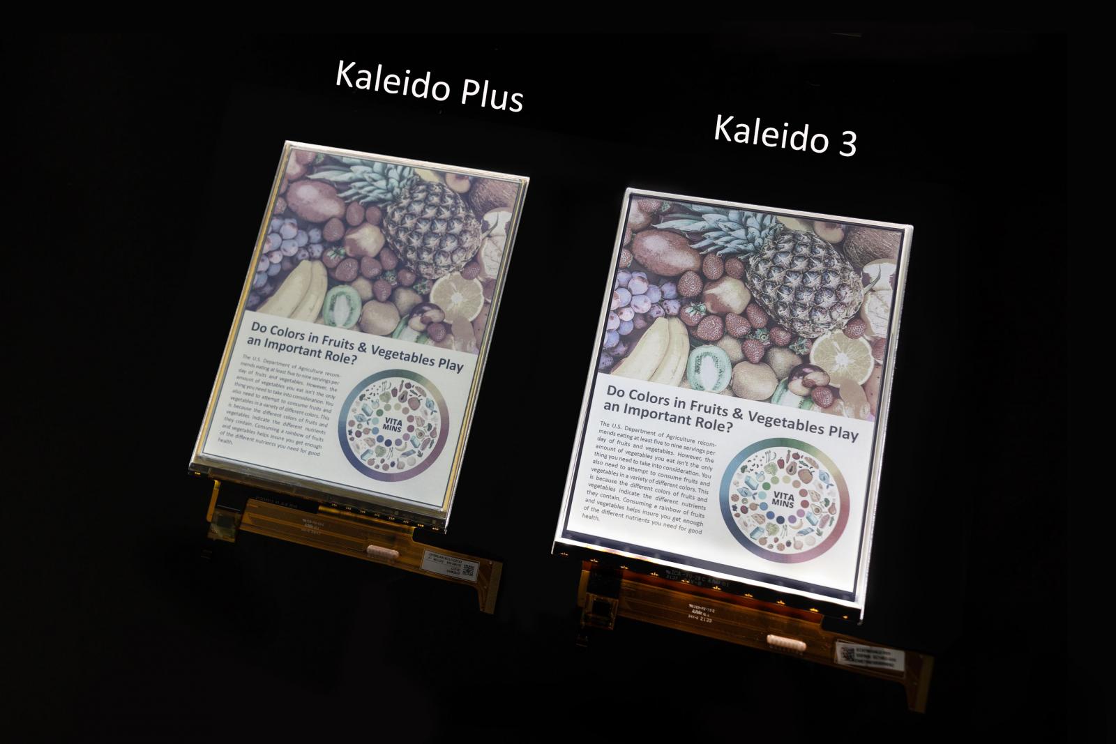 écran e ink kaleido 3 pour liseuse