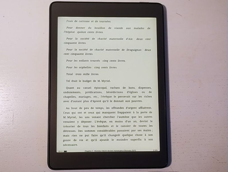 test meebook p78 pro liseuse ebook