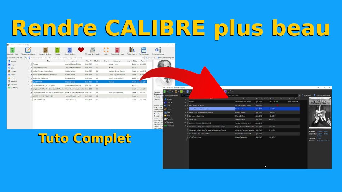 comment rendre calibre plus beau