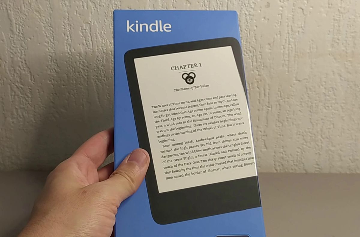 test de la liseuse Kindle (version 2022)