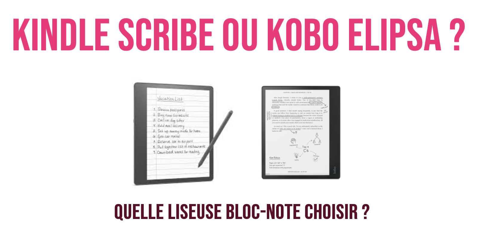 Liseuse eBook Kobo Elipsa 2E Noir - Liseuse eBook