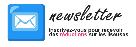 newsletter réduction liseuse