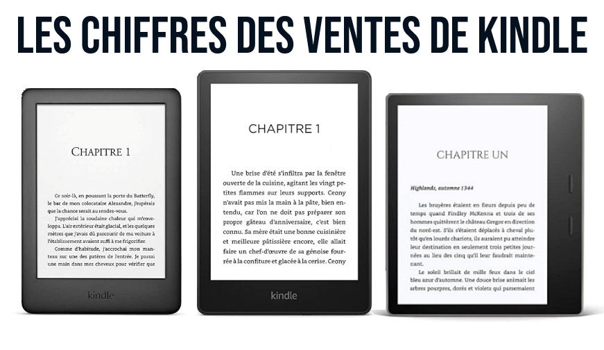 chiffres des ventes de Kindle