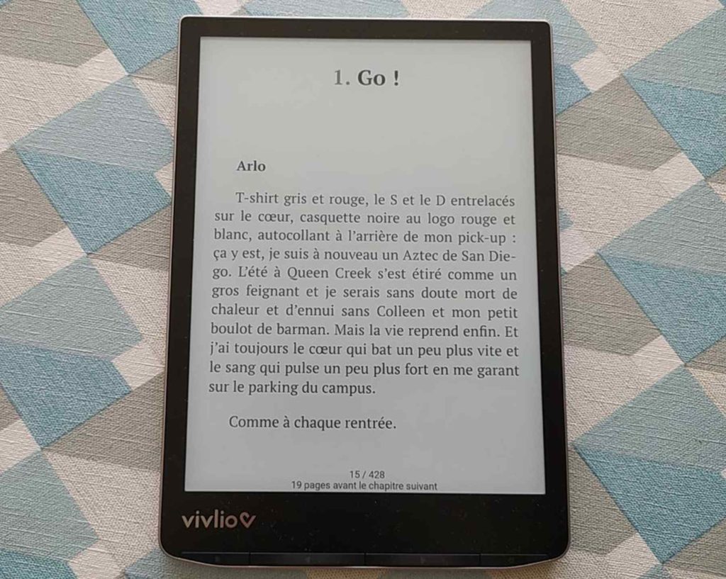 ebook sur Vivlio InkPad 4