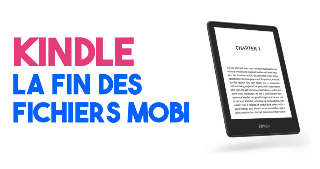 kindle fichier mobi et epub