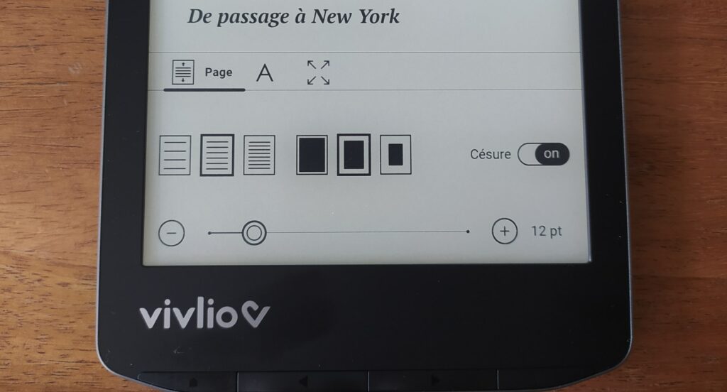 test vivlio light hd ebook