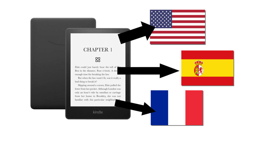 changer la langue d'une liseuse kindle