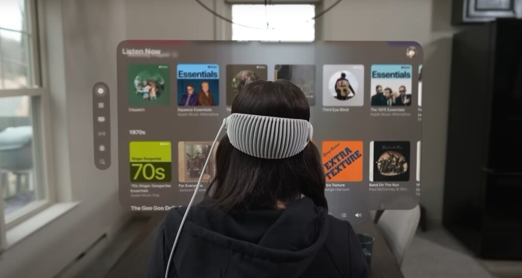 apple vision pro pour la lecture