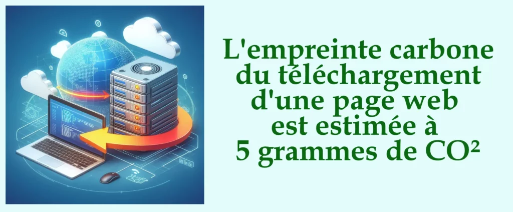 schéma qui représente le téléchargement d'une page web sur un ordinateur