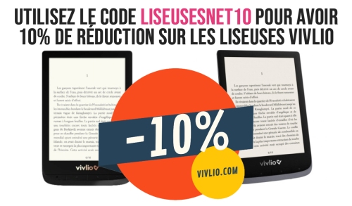 liseuses vivlio en réduction