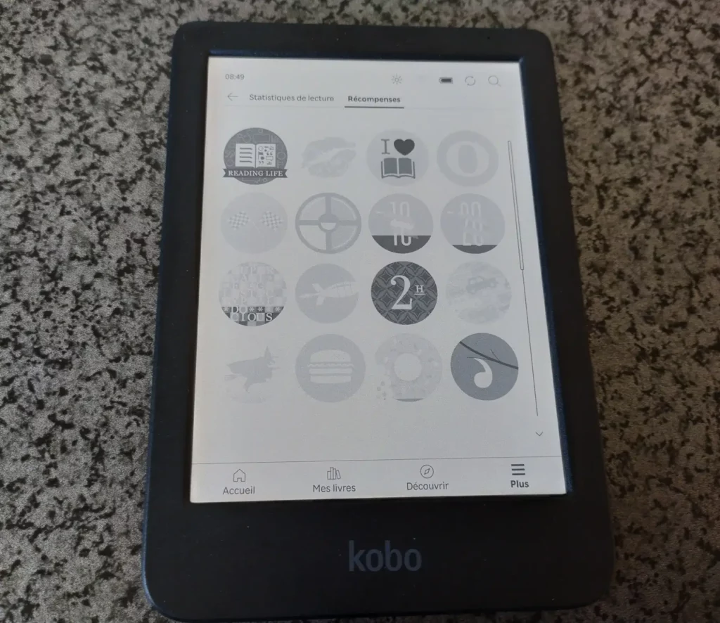 test liseuse kobo clara colour récompenses kobo