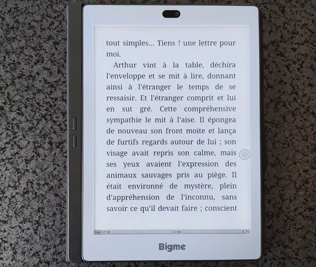 liseuse bigme s6 color+ lecture ebook moon reader epub