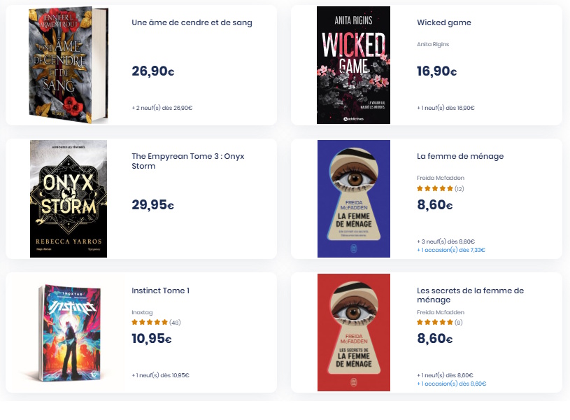 meilleures ventes livres février 2025