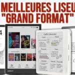 meilleures liseuses grand format à encre électronique