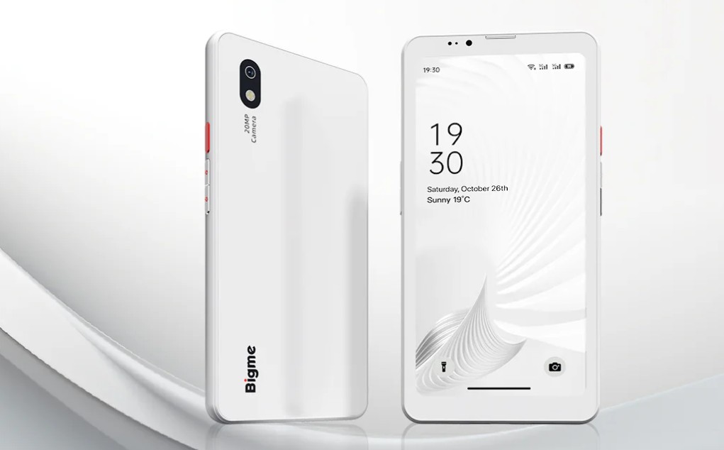 e ink smartphone bigme hibreak
