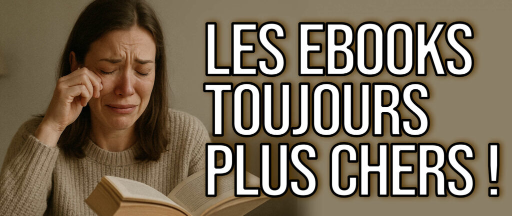 ebooks toujours plus chers