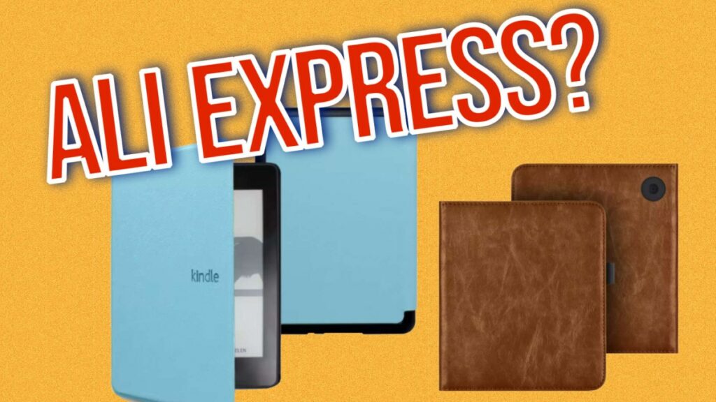 Test des étuis Kindle et Kobo à petit prix sur AliExpress