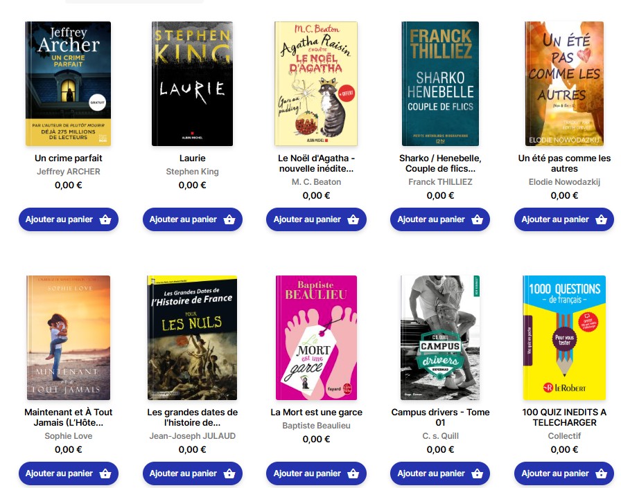 ebooks gratuits site vivlio