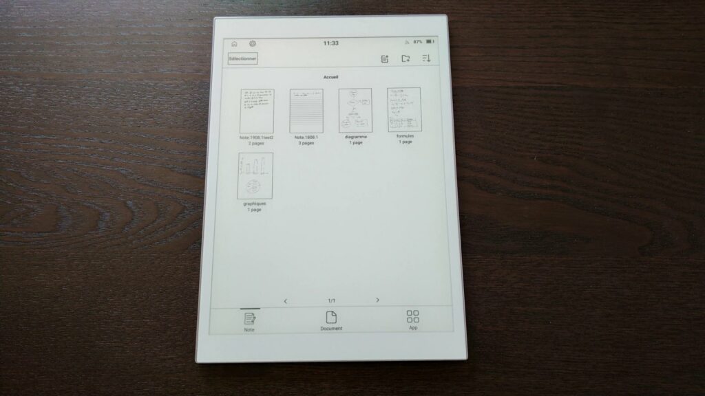 test de la Paperslate