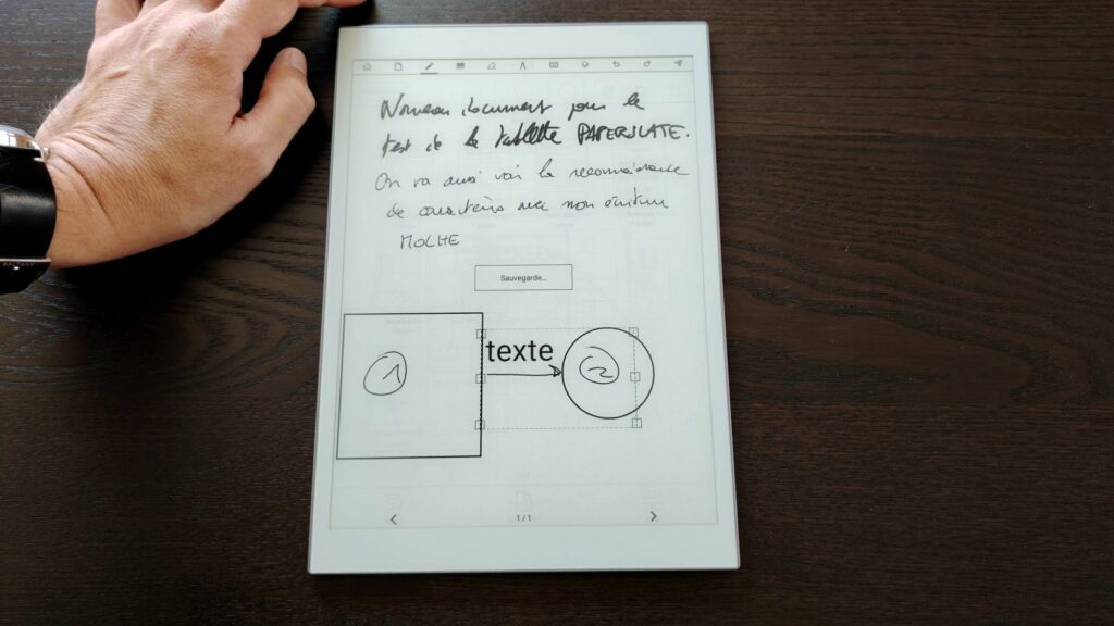 test de la Paperslate