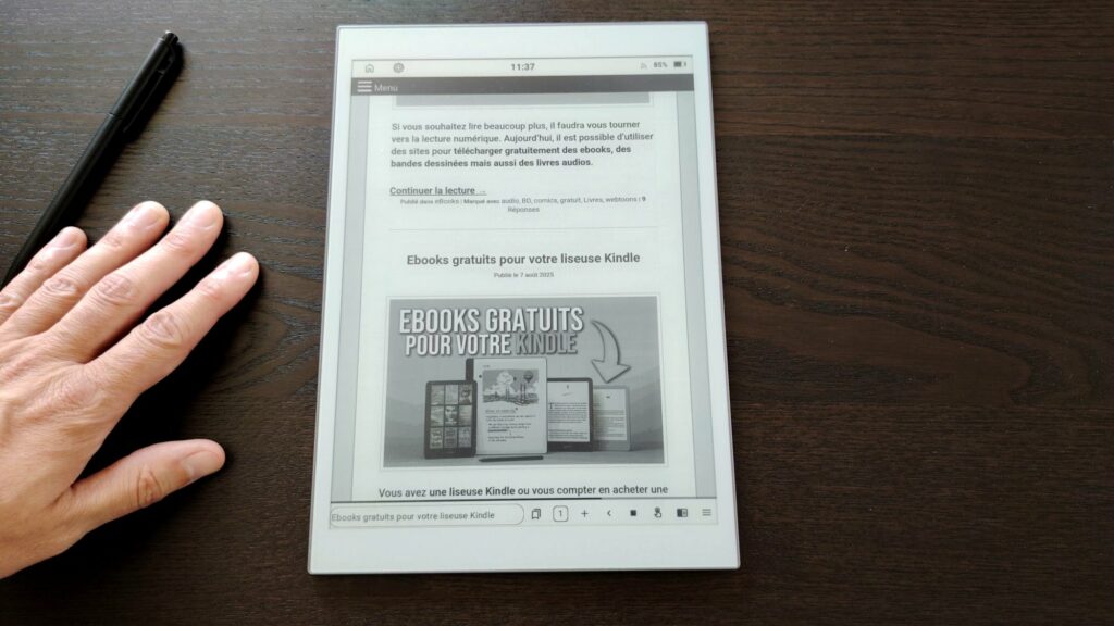 test de la Paperslate