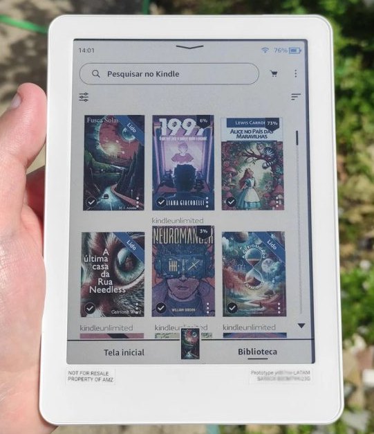 Un prototype de liseuse Kindle 6 pouces couleur