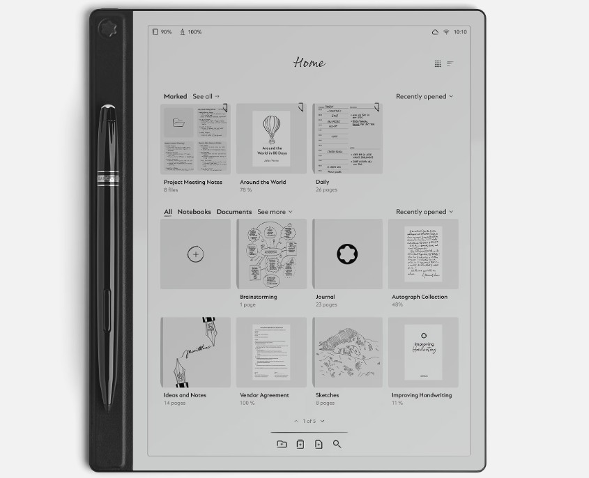 montblanc digital paper